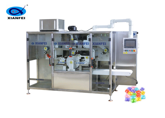 2800 kg Capaciteit PLC Control Wasmiddel Pod Maker 500-1500 Pods/Min