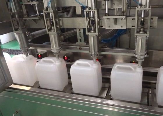 Zilveren grijs 260 mm olievulmachine 50L waterfles vulmachine