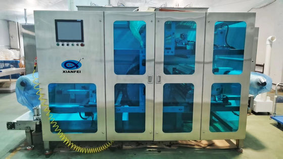 500 pods/capsules per min Wasmiddel Pod maken machine met een capaciteit van 2800kg